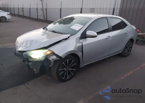 2017 Toyota Corolla Se из США, поврежденный, VIN 5YFBURHE4HP704768
